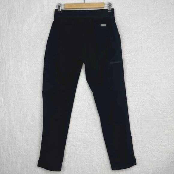 Figs Scrub Set Black Yola Skinny Pants XSP Catarina Top XSP Catarina Slim Top XS - Picture 3 of 16